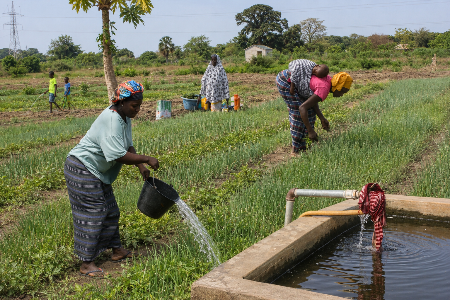 Women Gardeners in Batabut Kantora Cultivate Hope Despite Challenges